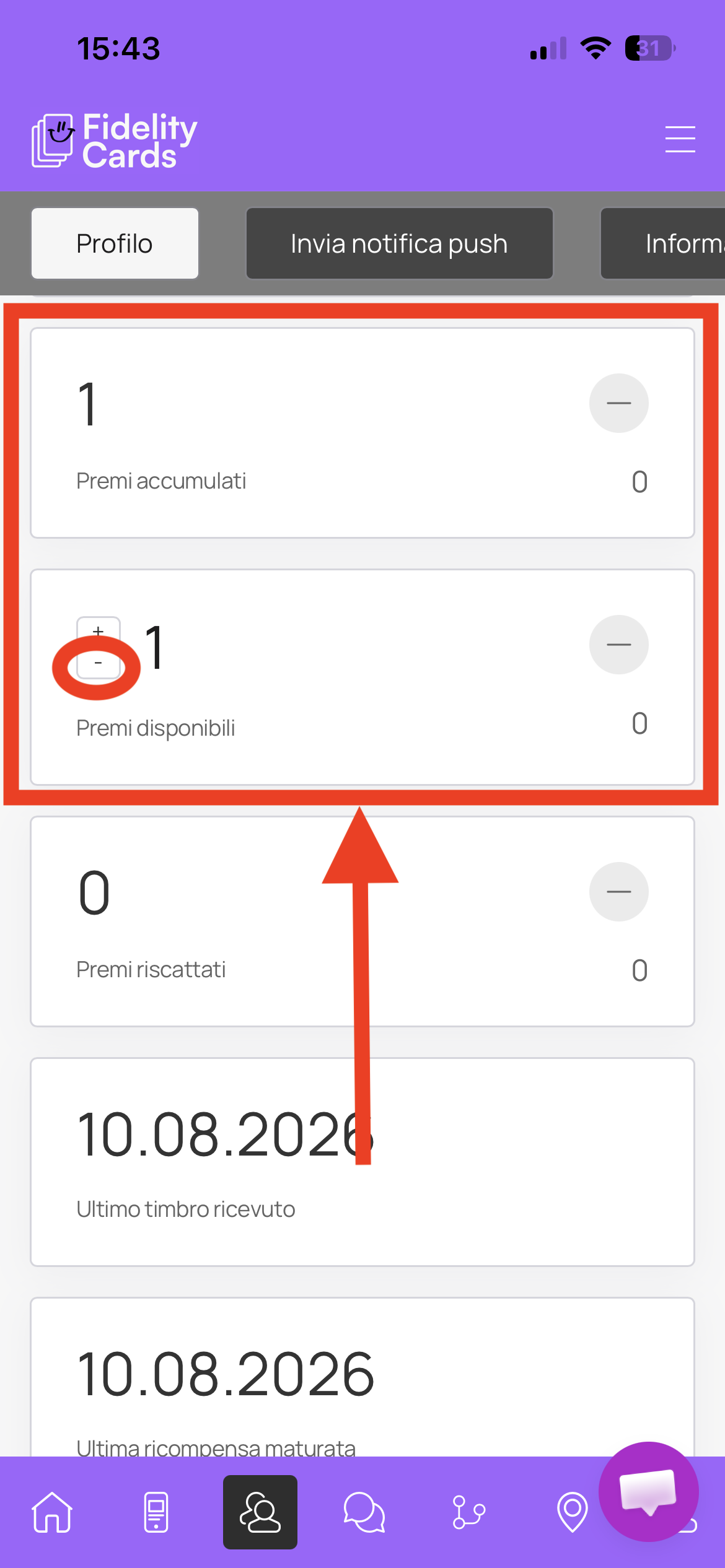 Premi accumulati e premi disponibili